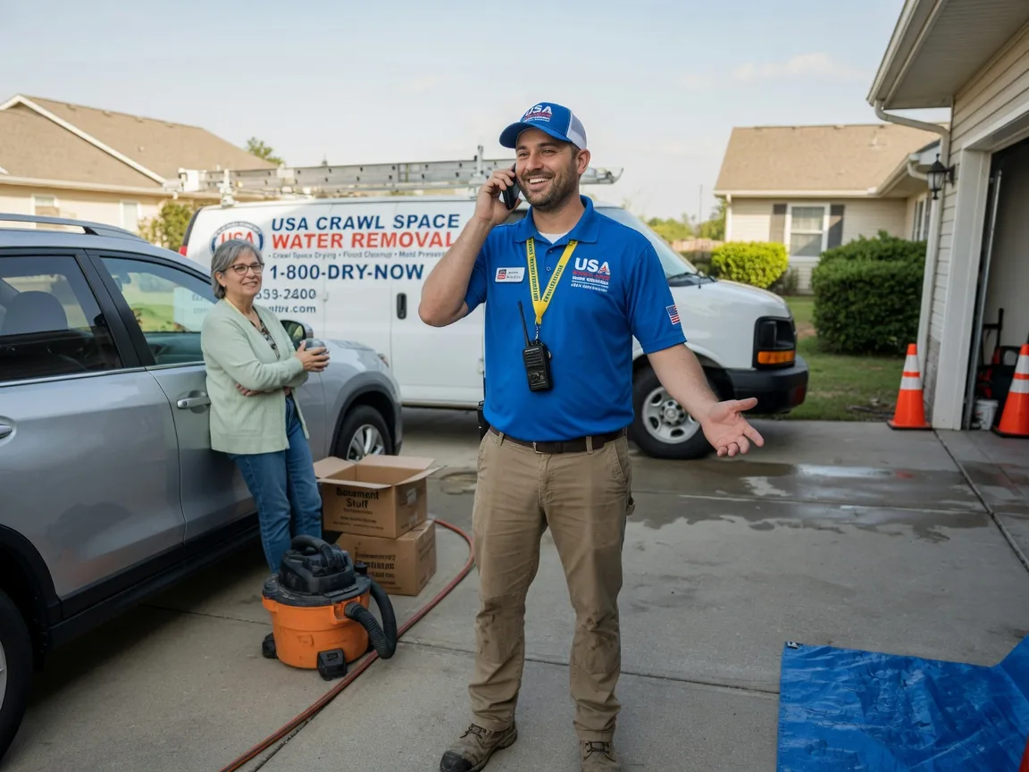 Crawl Space Water Removal Whiteville, TN FAQs
